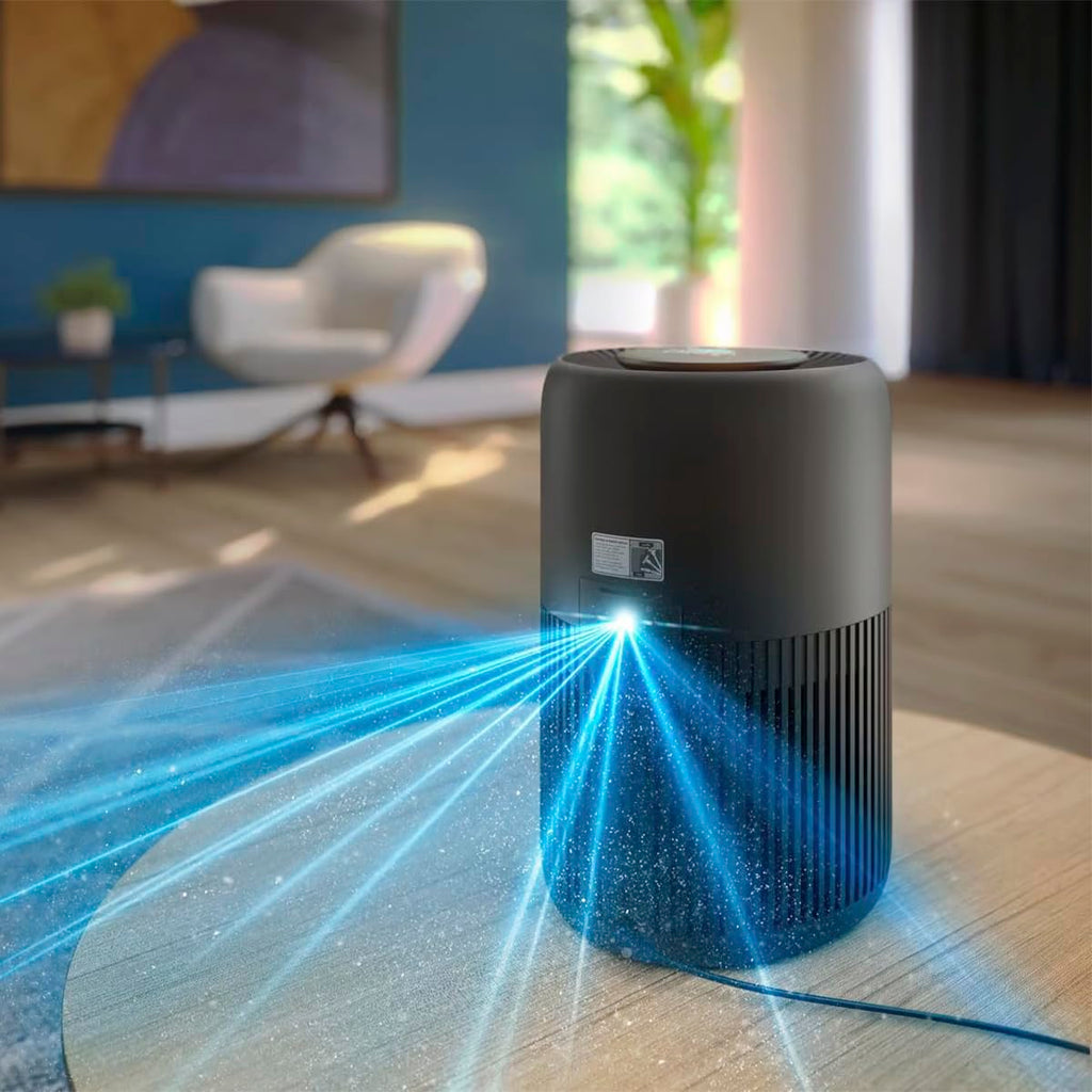 Philips Luftreiniger 900 Serie, HEPA NanoProtect + Aktivkohlefilter, CADR 250m³/h für 65m² Allergiker, leise, intelligent und energieeffizient (AC0951/13)