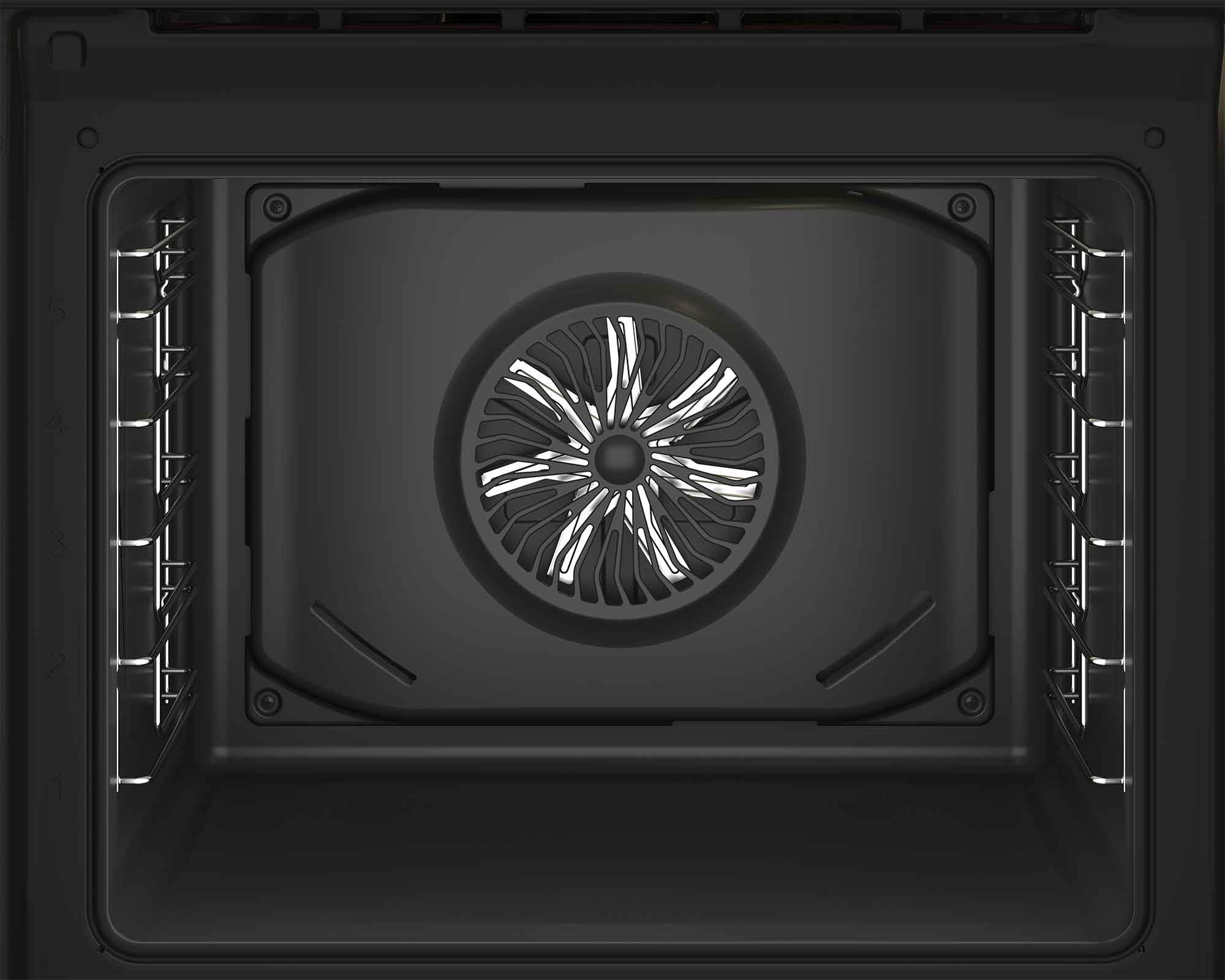 Beko BBIM12300X b300 Einbau-Backofen, 60 cm Backofen, 72 l Volumen, Dampfreinigung SteamShine, 8 Heizarten, AeroPerfect für gleichmäßiges Backen, Multifunktionsofen, Edelstahl