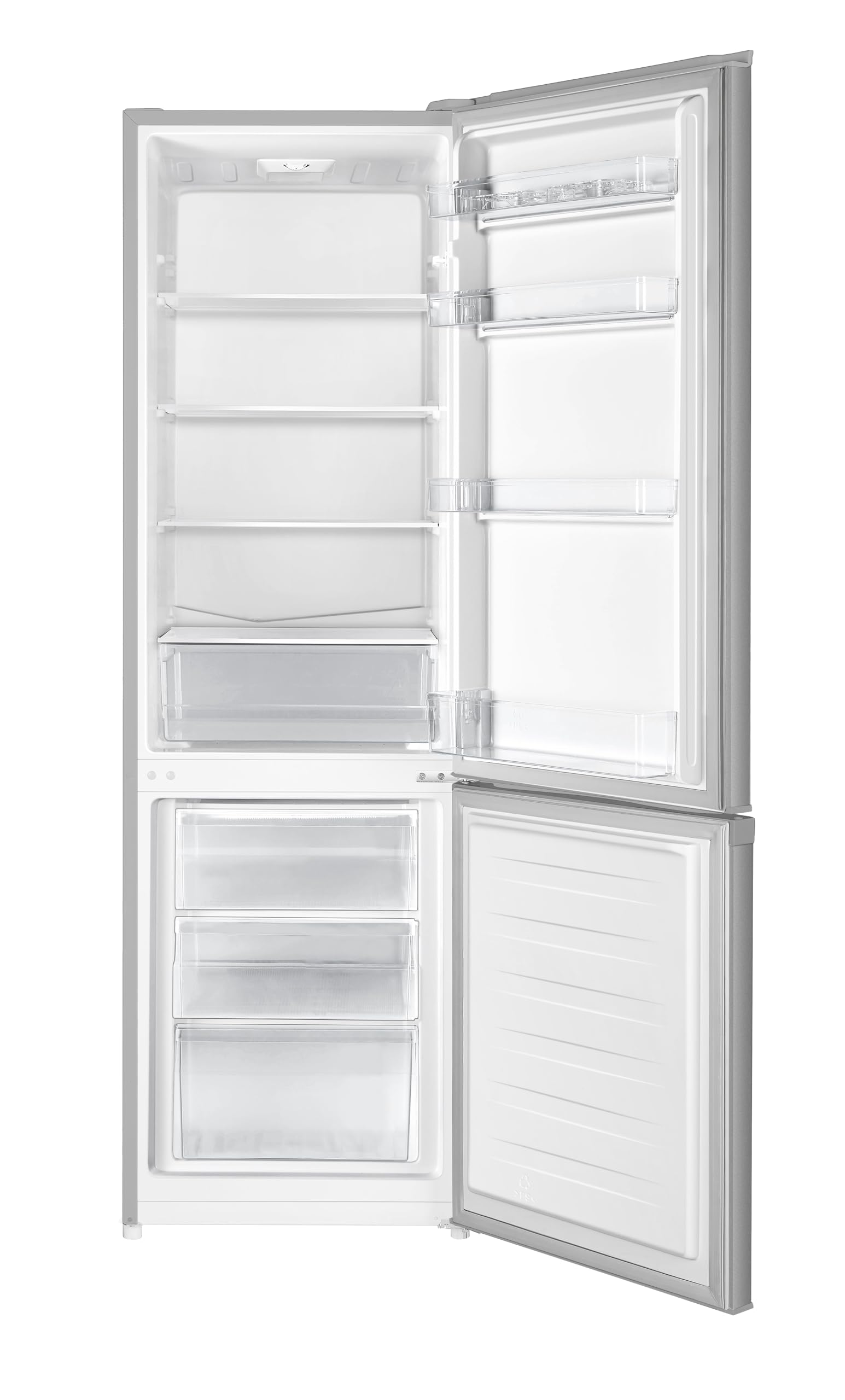 Gorenje RK 4182 PS4 Kühl-Gefrier-Kombination/ Höhe 180 cm/ Kühlen 198 L/ Gefrieren 66 L/ Gemüsefach/ 39dB/ LED Beleuchtung/ HxBxT: 180 x 55 x 55,7 cm / Grau